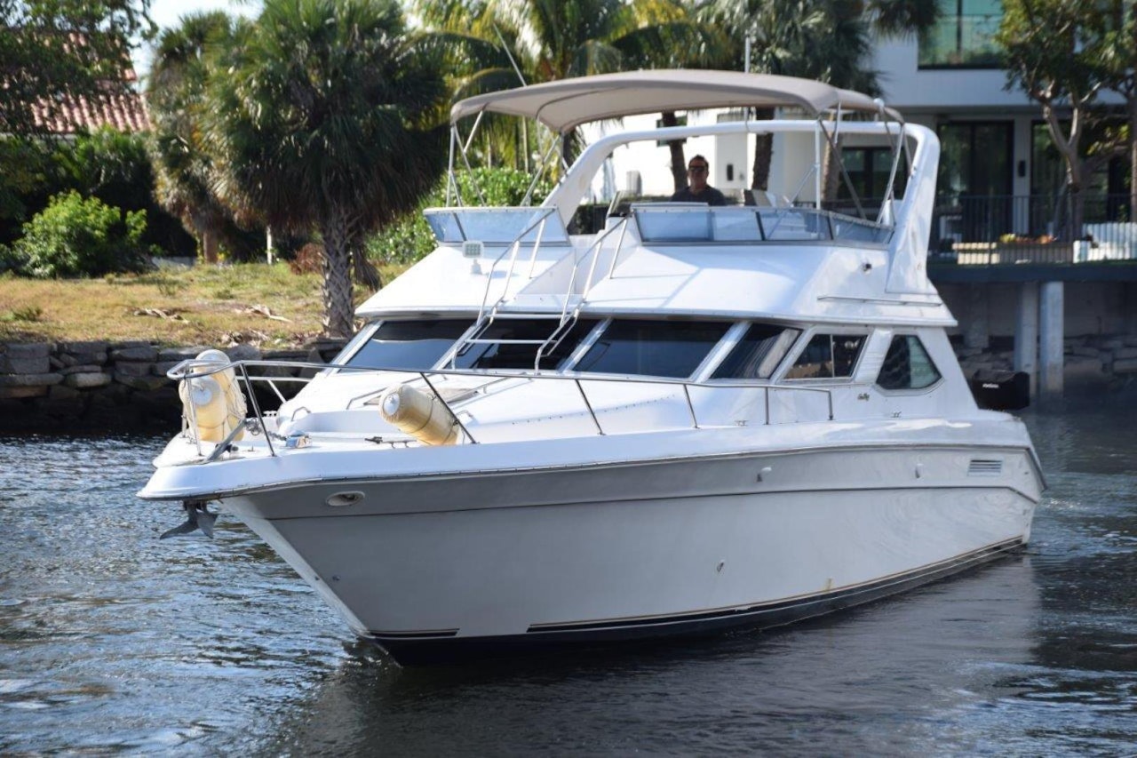 Used Sea Ray 44' 440 Express Bridge For Sale In Florida | FRANKIE DIAMOND |  United Yacht Sales