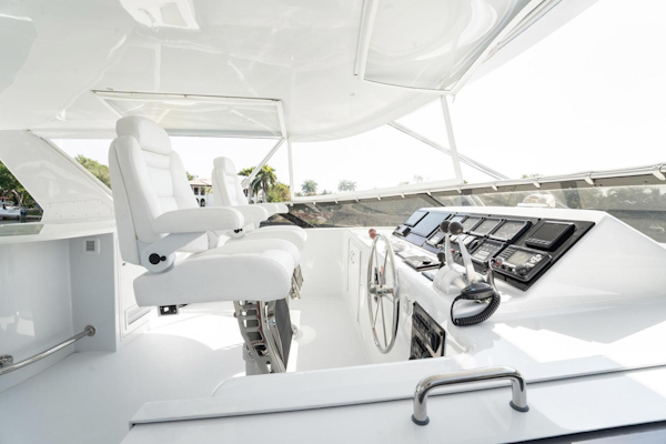 Hatteras-75 Cockpit Motor Yacht 2001-CRISTINA Coral Gables-Florida-United States-3632028