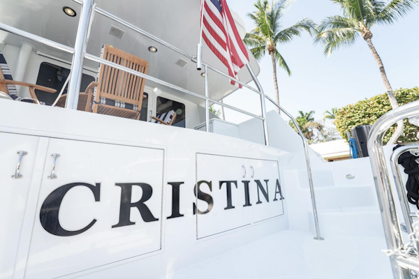 Hatteras-75 Cockpit Motor Yacht 2001-CRISTINA Coral Gables-Florida-United States-3632053