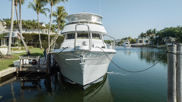 Hatteras-75 Cockpit Motor Yacht 2001-CRISTINA Coral Gables-Florida-United States-3631904