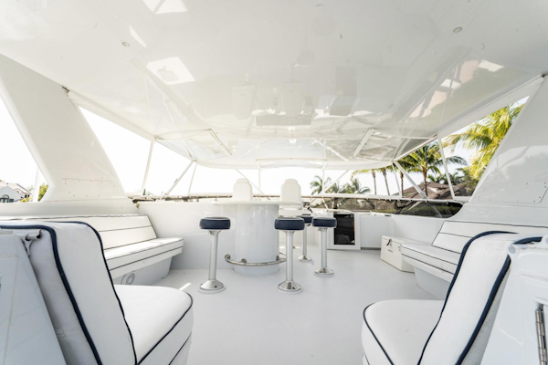 Hatteras-75 Cockpit Motor Yacht 2001-CRISTINA Coral Gables-Florida-United States-3632043