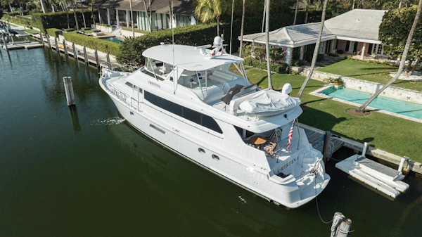 Hatteras-75 Cockpit Motor Yacht 2001-CRISTINA Coral Gables-Florida-United States-3632070