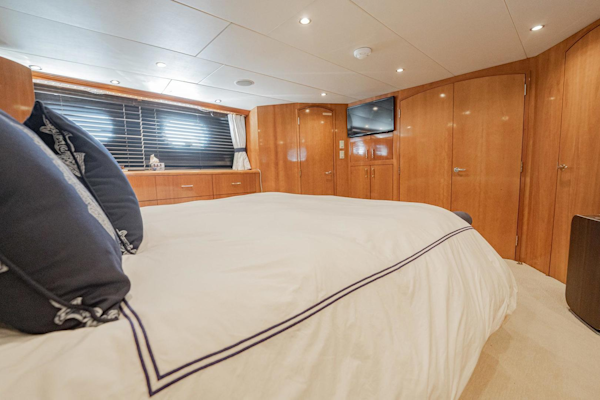 Hatteras-75 Cockpit Motor Yacht 2001-CRISTINA Coral Gables-Florida-United States-3631981