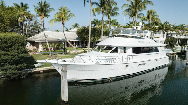 Hatteras-75 Cockpit Motor Yacht 2001-CRISTINA Coral Gables-Florida-United States-3631902