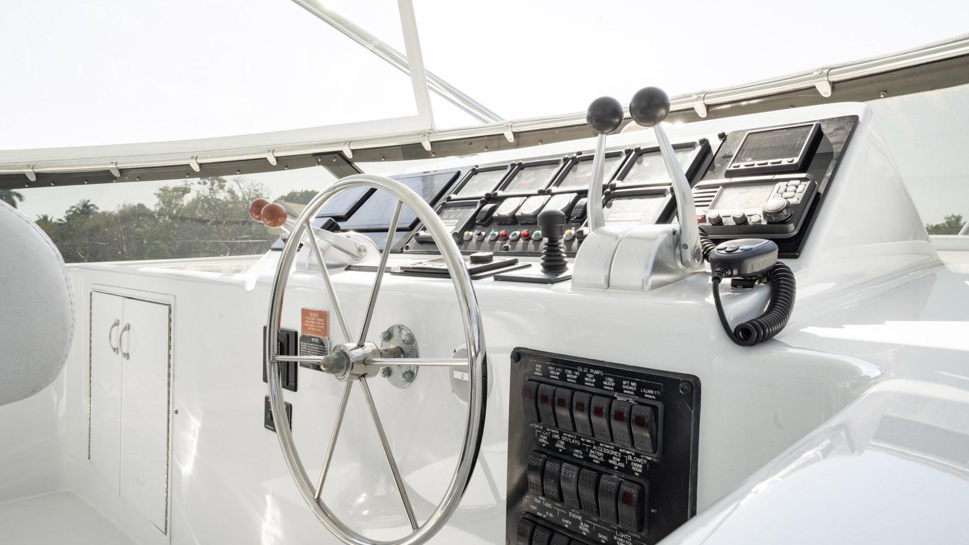 Hatteras-75 Cockpit Motor Yacht 2001-CRISTINA Coral Gables-Florida-United States-3632022 | Thumbnail