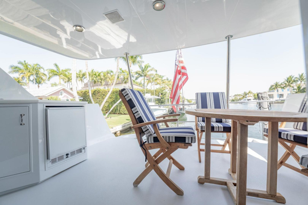 Hatteras-75 Cockpit Motor Yacht 2001-CRISTINA Coral Gables-Florida-United States-3632052