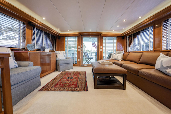 Hatteras-75 Cockpit Motor Yacht 2001-CRISTINA Coral Gables-Florida-United States-3631911