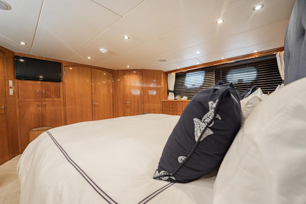 Hatteras-75 Cockpit Motor Yacht 2001-CRISTINA Coral Gables-Florida-United States-3631984