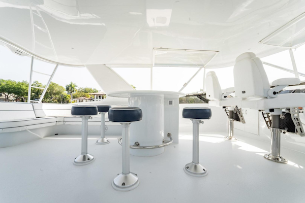 Hatteras-75 Cockpit Motor Yacht 2001-CRISTINA Coral Gables-Florida-United States-3632032