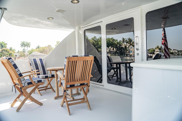 Hatteras-75 Cockpit Motor Yacht 2001-CRISTINA Coral Gables-Florida-United States-3632049