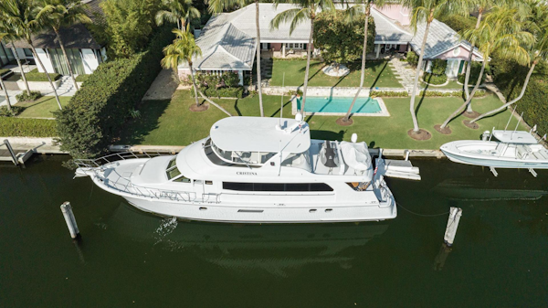 Hatteras-75 Cockpit Motor Yacht 2001-CRISTINA Coral Gables-Florida-United States-3632069