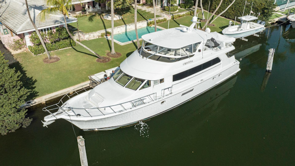 Hatteras-75 Cockpit Motor Yacht 2001-CRISTINA Coral Gables-Florida-United States-3632068