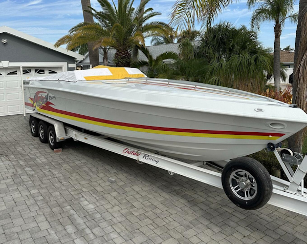 32 ft cigarette boat 2025 52 THUNDER Miami FL, NOW OFFERED AT $2,250,000 Contact Tony Maggio for your showing today: 561-818-1442 Baja 32' 1997 Apollo Beach,