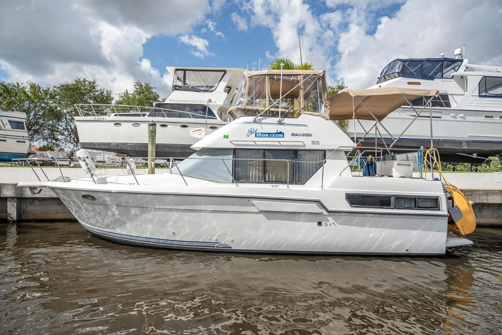 Carver-33 Flybridge Cruiser 1992-Blue Horizon Stuart-Florida-United States-3704593 | Thumbnail