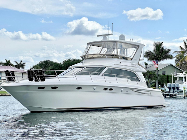 Sea Ray-480 Sedan Bridge 1999-Bella Vita Palm Beach Gardens-Florida-United States-3695466