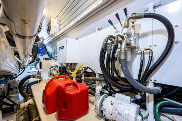 Viking-74 Convertible 2005-Reel Estate Boca Raton-Florida-United States-Engine Room-3698381