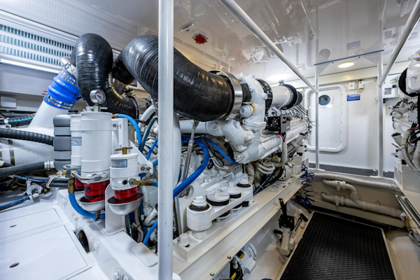 Viking-74 Convertible 2005-Reel Estate Boca Raton-Florida-United States-Engine Room-3698376