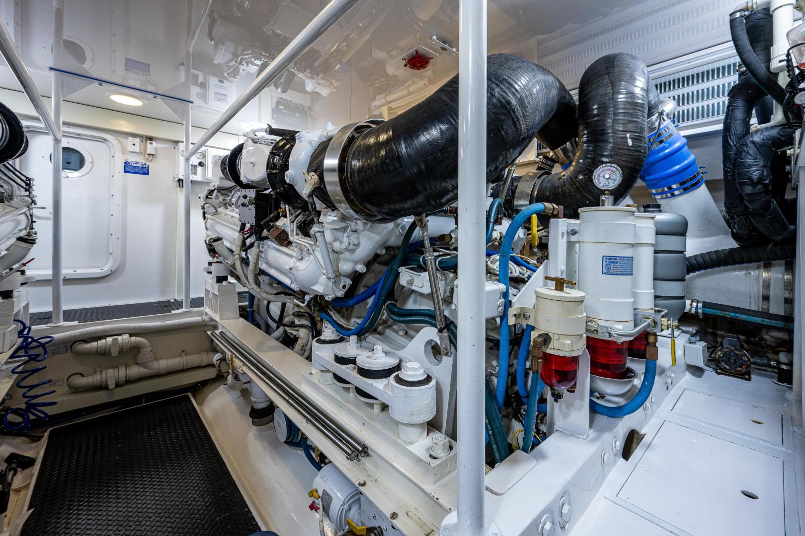Viking-74 Convertible 2005-Reel Estate Boca Raton-Florida-United States-Engine Room-3698377 | Thumbnail