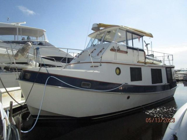 Kadey-Krogen-36 Manatee 1986-Eltinar Waterford-New York-United States-36 Kadey-Krogen port forward profile-3706714