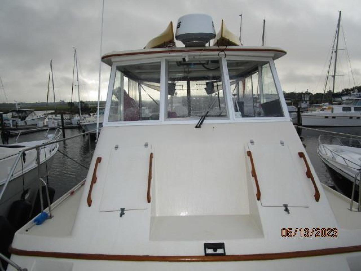 Kadey-Krogen-36 Manatee 1986-Eltinar Waterford-New York-United States-36 Kadey Krogen foredeck aft-3706702 | Thumbnail