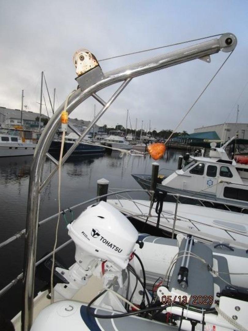 Kadey-Krogen-36 Manatee 1986-Eltinar Waterford-New York-United States-36 Kadey-Krogen tender davit-3706732 | Thumbnail