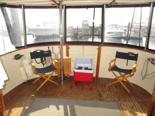 Kadey-Krogen-36 Manatee 1986-Eltinar Waterford-New York-United States-36 Kadey-Krogen aftdeck-3706688