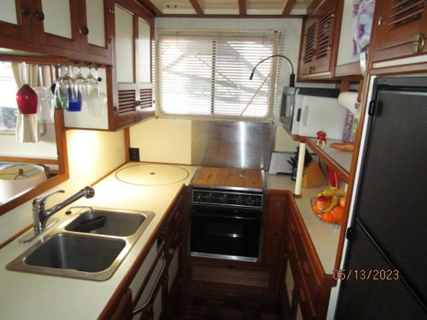 Kadey-Krogen-36 Manatee 1986-Eltinar Waterford-New York-United States-36 Kadey-Krogen galley2-3706706