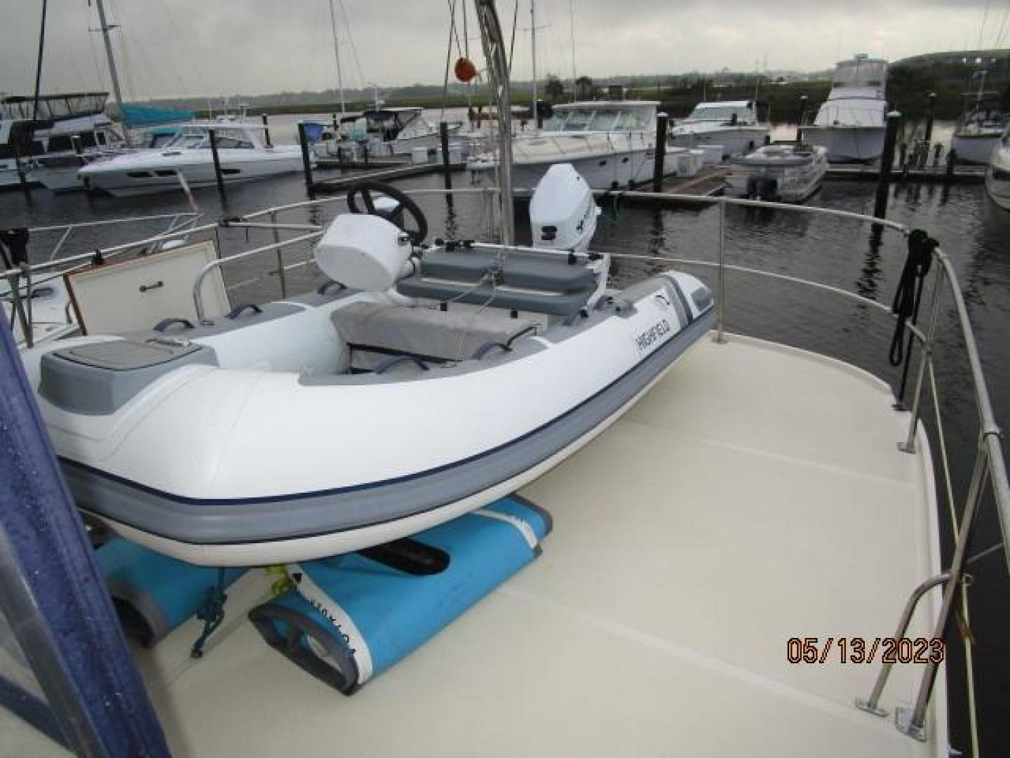 Kadey-Krogen-36 Manatee 1986-Eltinar Waterford-New York-United States-36 Kadey-Krogen tender deck aft-3706733 | Thumbnail