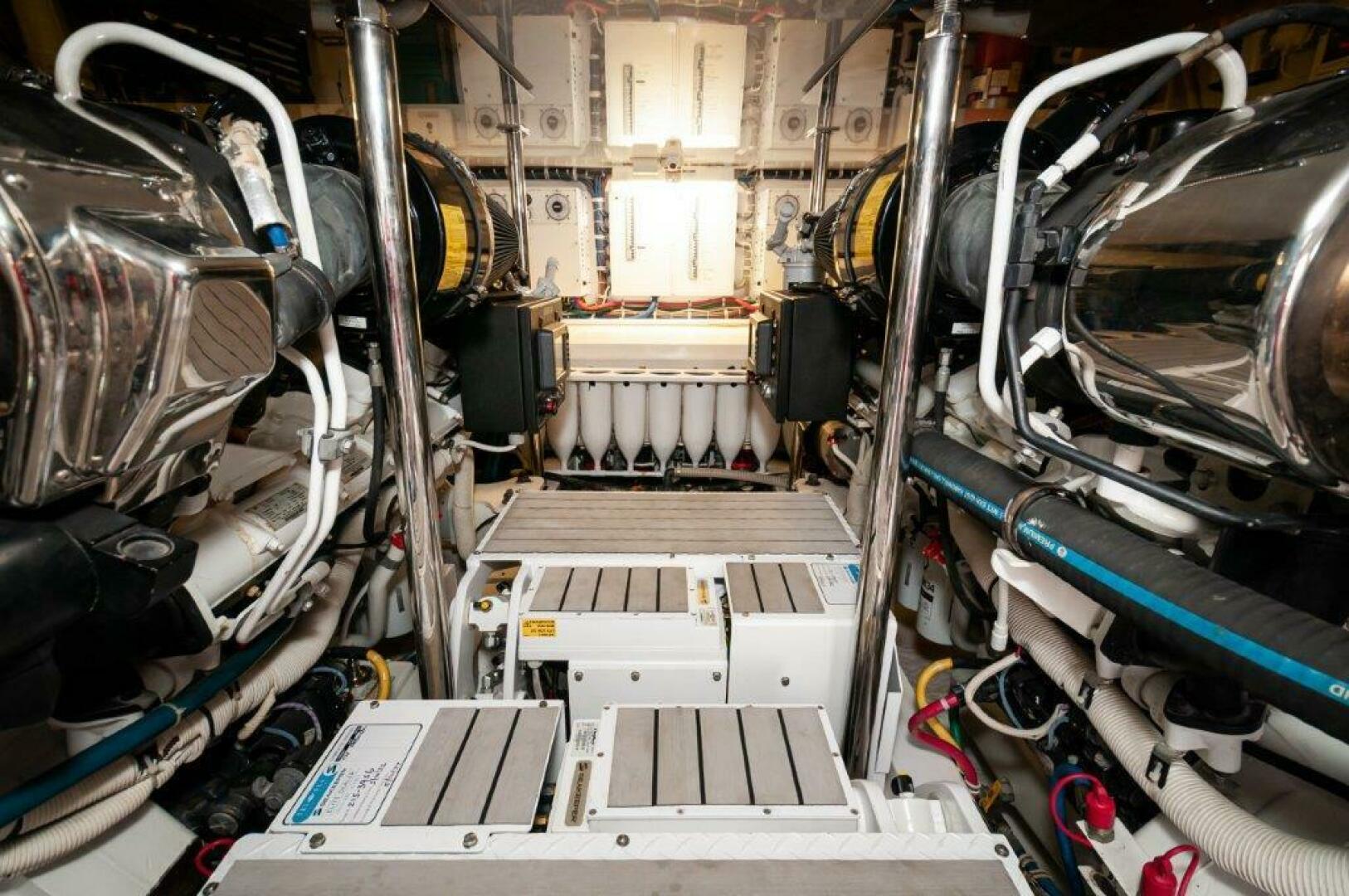 Hatteras-GT60 2016-KNOT on CALL Destin-Florida-United States-2016 Hatteras GT60  KNOT ON CALL  Engine Room-3748497 | Thumbnail