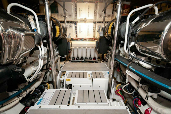 Hatteras-GT60 2016-KNOT on CALL Destin-Florida-United States-2016 Hatteras GT60  KNOT ON CALL  Engine Room-3748497