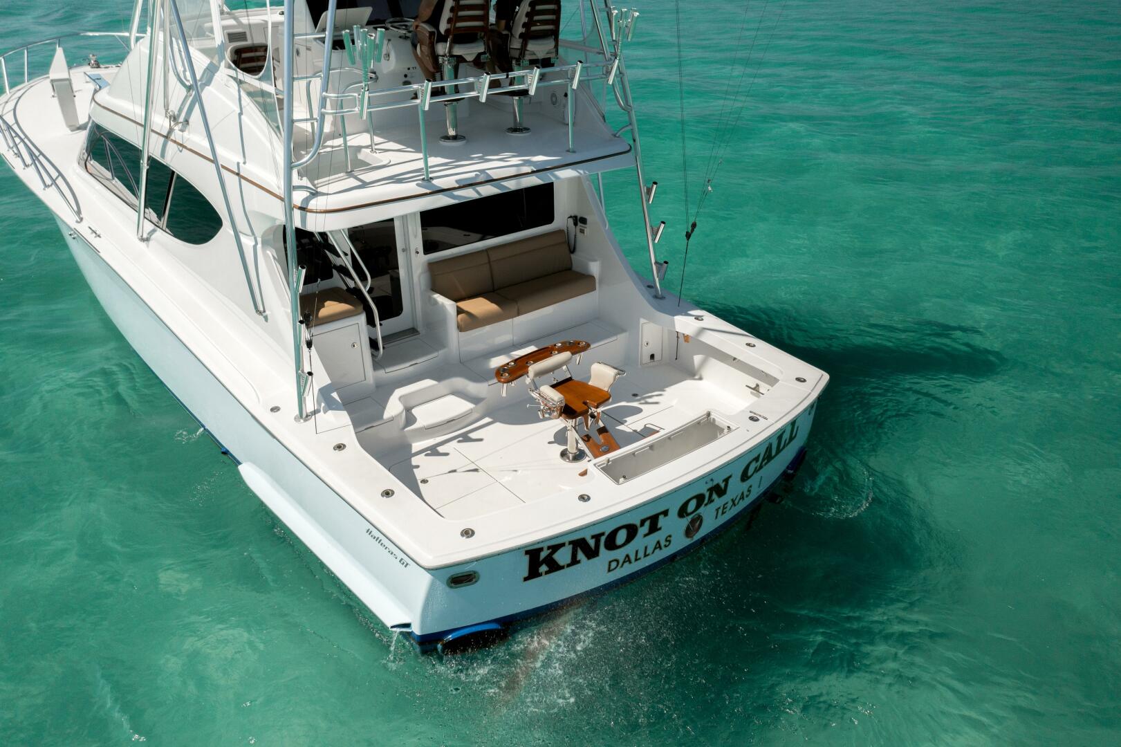 Hatteras-GT60 2016-KNOT on CALL Destin-Florida-United States-2016 Hatteras GT60  KNOT ON CALL  Transom-3858114 | Thumbnail