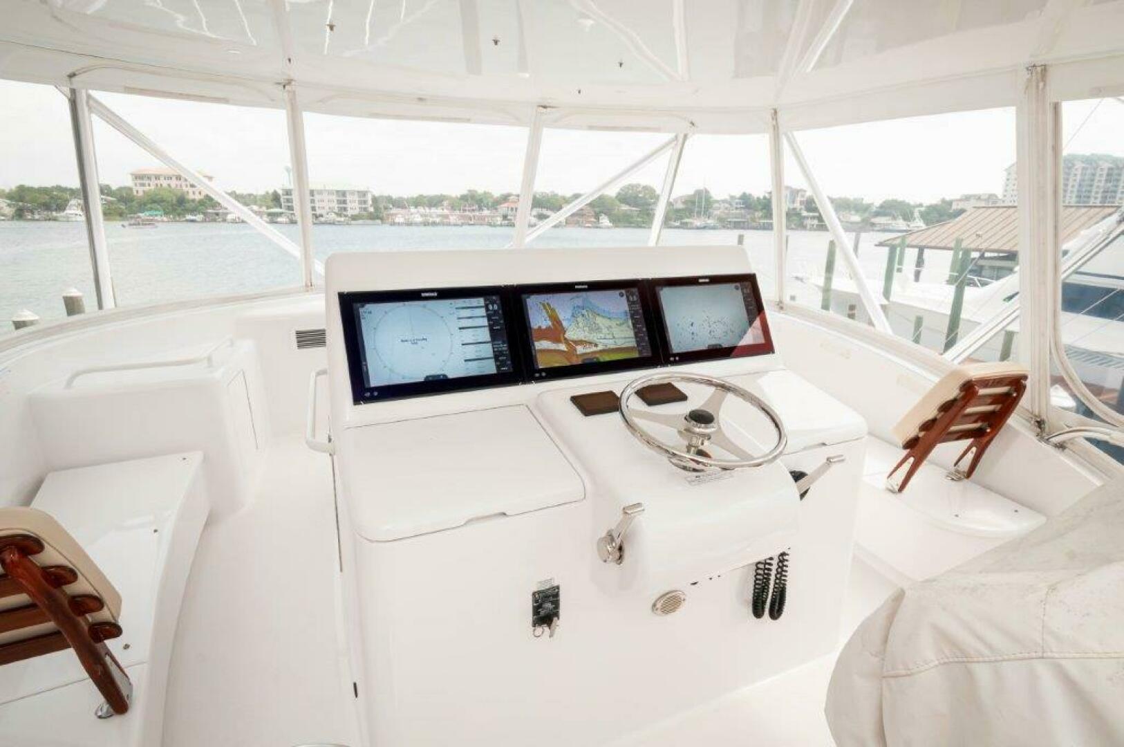 Hatteras-GT60 2016-KNOT on CALL Destin-Florida-United States-2016 Hatteras GT60  KNOT ON CALL  Helm 3-3748490 | Thumbnail
