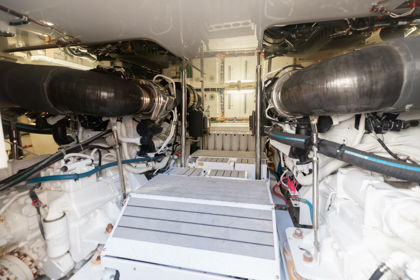 Hatteras-GT60 2016-KNOT on CALL Destin-Florida-United States-2016 Hatteras GT60  KNOT ON CALL  Engine Room 2-3858059 | Thumbnail