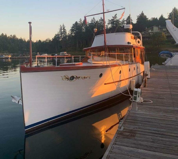 Custom-Lake Union Dry Dock & Machinery Co. Dreamboat 1929-Vagabond Bainbridge Island-Washington-United States-Vagabond At The Dock-3813442
