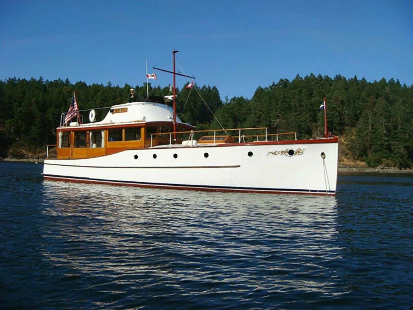 Custom-Lake Union Dry Dock & Machinery Co. Dreamboat 1929-Vagabond Bainbridge Island-Washington-United States-On The Water Starboard-3813388 | Thumbnail