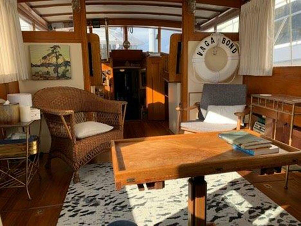 Custom-Lake Union Dry Dock & Machinery Co. Dreamboat 1929-Vagabond Bainbridge Island-Washington-United States-Salon Forward-3813390