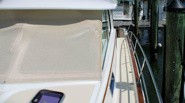 Sabre-45 Salon Express 2018-Ciel Bleu Venice-Florida-United States-Port Side Deck-3838947