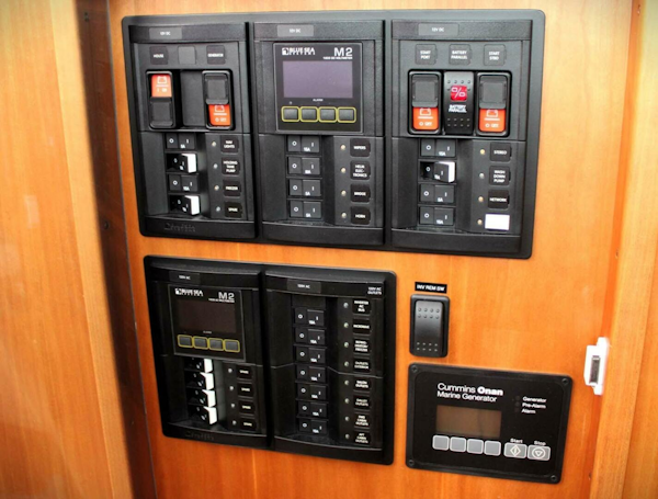 Sabre-45 Salon Express 2018-Ciel Bleu Venice-Florida-United States-Main Electrical Panel-3838941