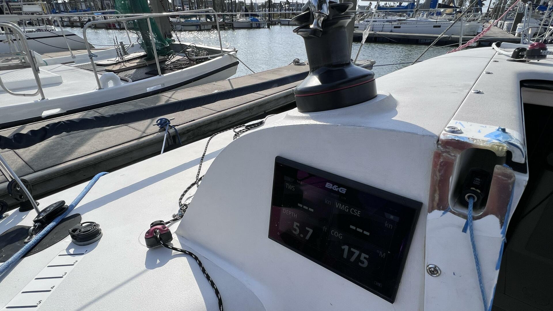 Carroll-1D35 One Design 35 1998-Deja Vu Houston-Texas-United States-Port / Halyard Winch  B&G 7 Inch Instruments-3864489 | Thumbnail