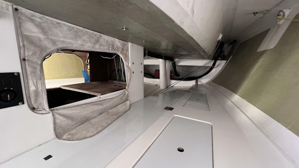 Carroll-1D35 One Design 35 1998-Deja Vu Houston-Texas-United States-Stern Port Interior-3864527