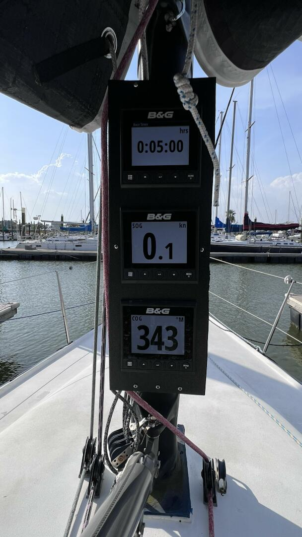 Carroll-1D35 One Design 35 1998-Deja Vu Houston-Texas-United States-3 Pod Mast Multifuncional Screen-3864496