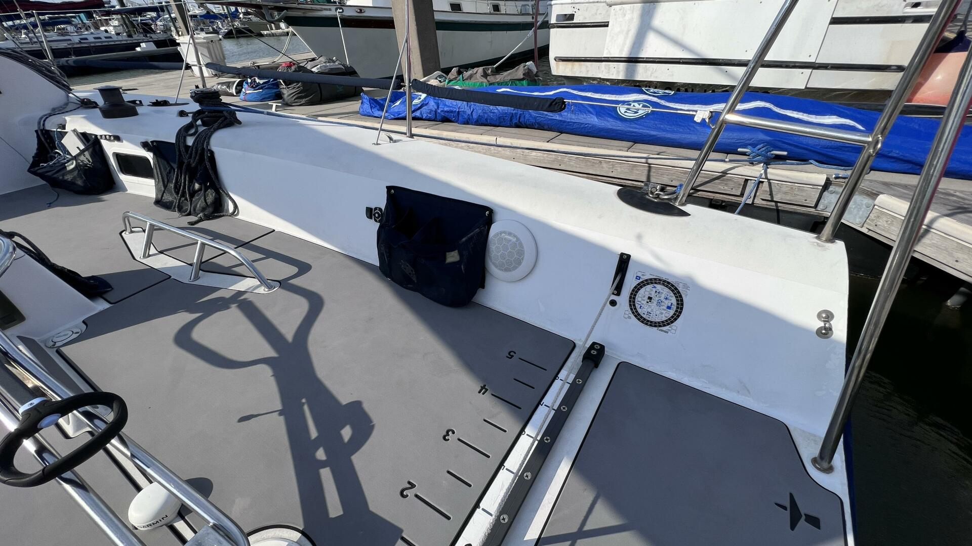 Carroll-1D35 One Design 35 1998-Deja Vu Houston-Texas-United States-Stern Starboard / Traveler -3864486 | Thumbnail