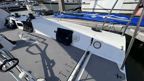 Carroll-1D35 One Design 35 1998-Deja Vu Houston-Texas-United States-Stern Starboard / Traveler -3864486
