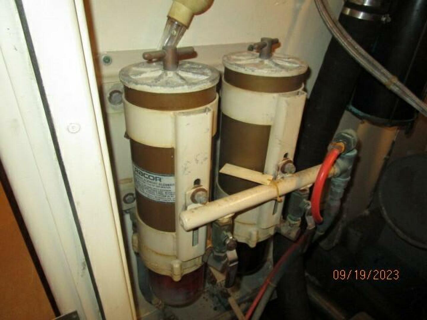 Hatteras-63 CPMY 1986-WOLO Jacksonville-Florida-United States-63 Hatteras port Racor fuel filters-3904606 | Thumbnail