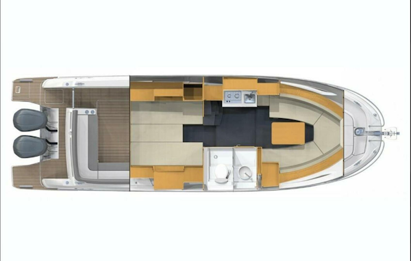 Jeanneau-Leader 10.5 2018-SURLY MERMAID Mount Pleasant-South Carolina-United States-Manufacturer Provided Layout-3907958