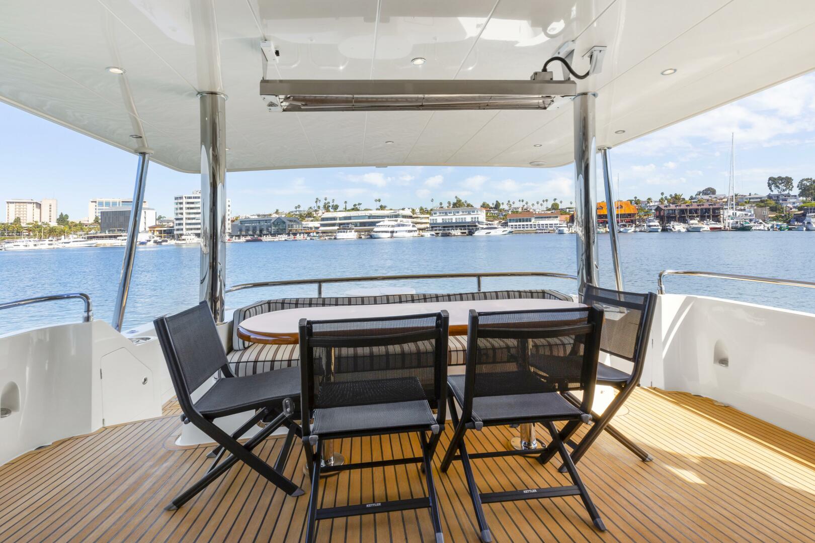 Hampton-Cockpit Motoryacht 2007-PORK CHOP Newport Beach-California-United States-AFT DECK-3941285 | Thumbnail