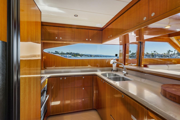 Hampton-Cockpit Motoryacht 2007-PORK CHOP Newport Beach-California-United States-GALLEY-3941247