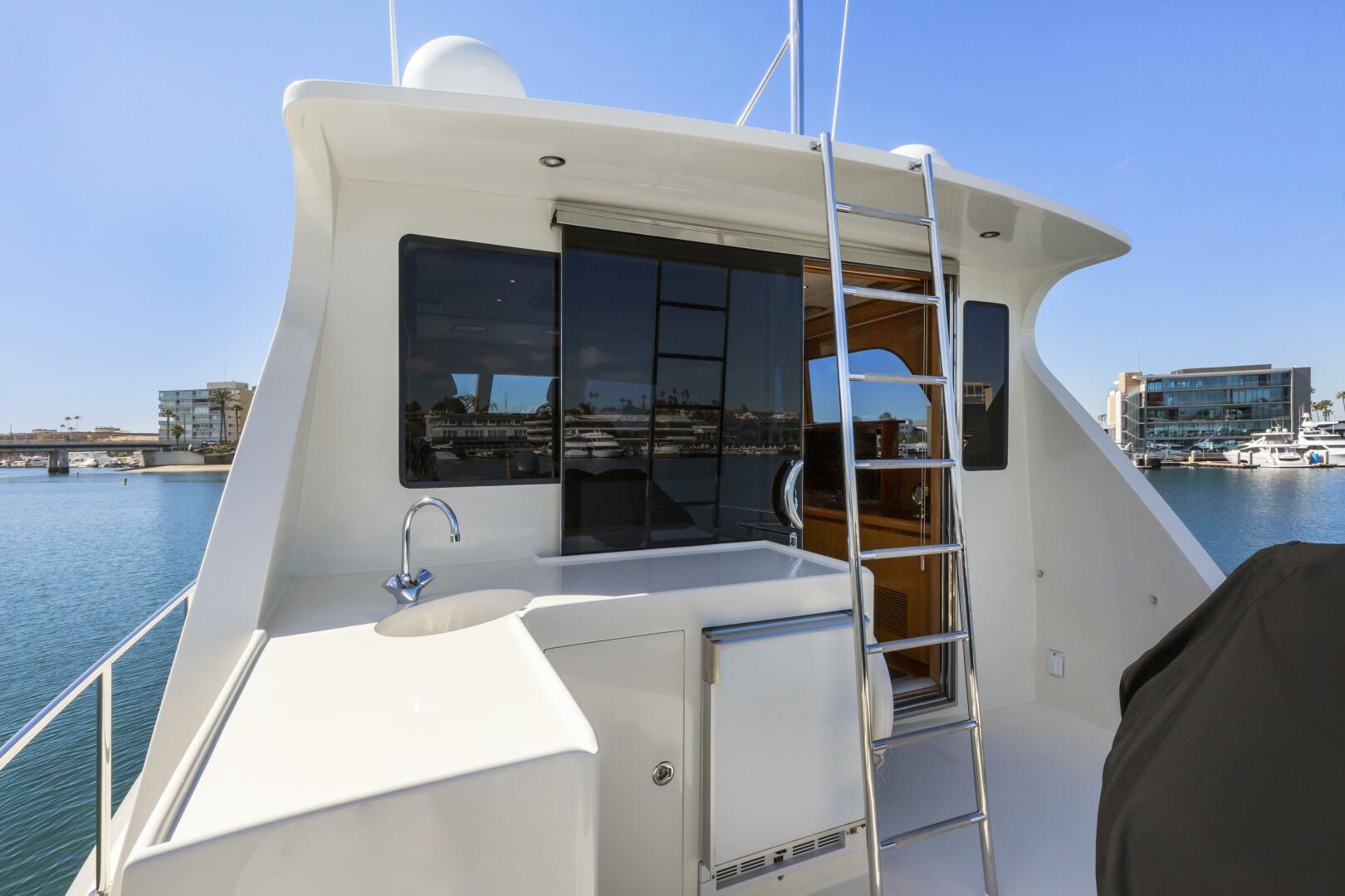Hampton-Cockpit Motoryacht 2007-PORK CHOP Newport Beach-California-United States-BOAT DECK-3941286 | Thumbnail
