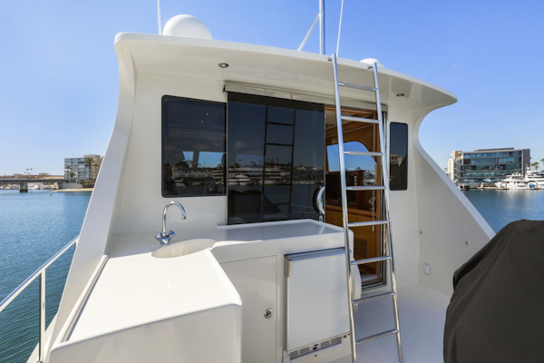 Hampton-Cockpit Motoryacht 2007-PORK CHOP Newport Beach-California-United States-BOAT DECK-3941286