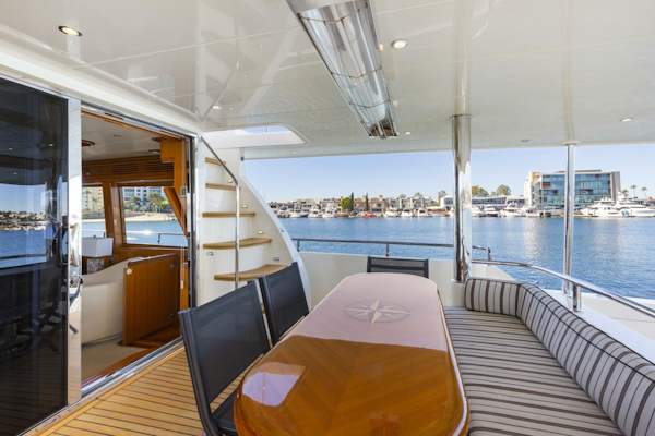 Hampton-Cockpit Motoryacht 2007-PORK CHOP Newport Beach-California-United States-AFT DECK-3941283